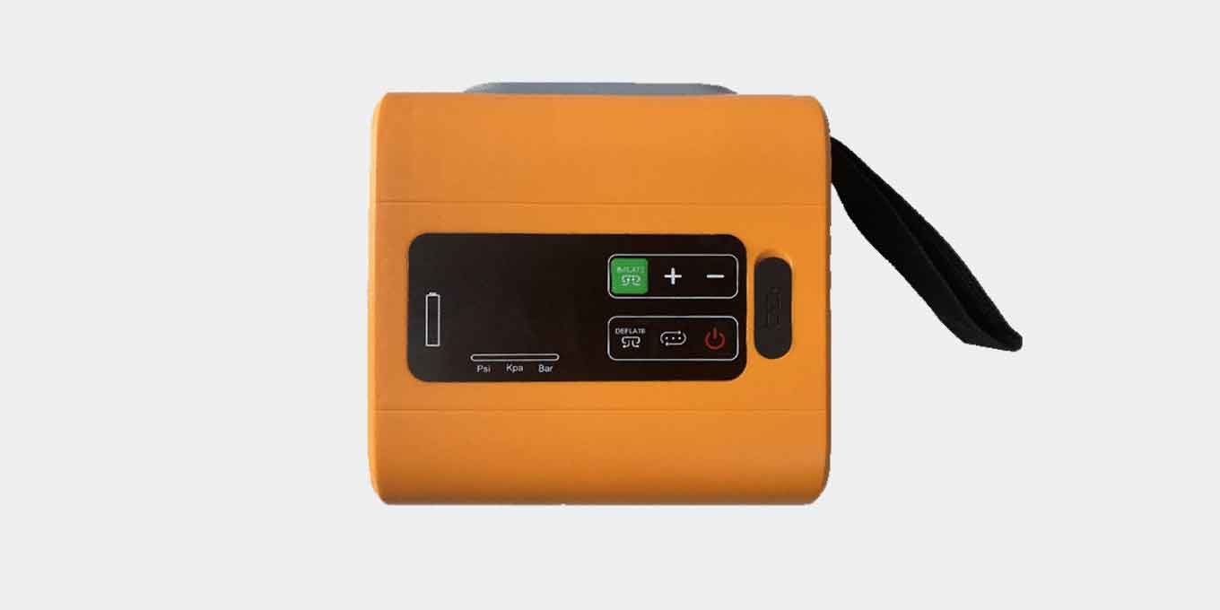 Inflador eléctrico de alta presión con batería, incluido en el precio